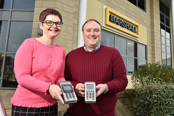 Card Machines for Marshall Construction